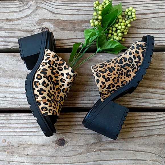 Dirty Laundry Shoes - Dirty laundry leopard platform mules